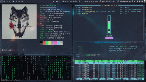 manjaro-i3-rice